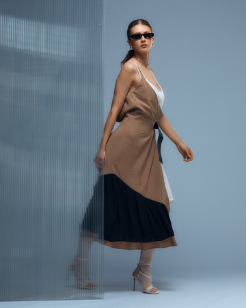 JUMĂTATE ROCHIE CAMEL NOD 01.1