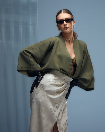 KIMONO KHAKI CONTU/R 01.2