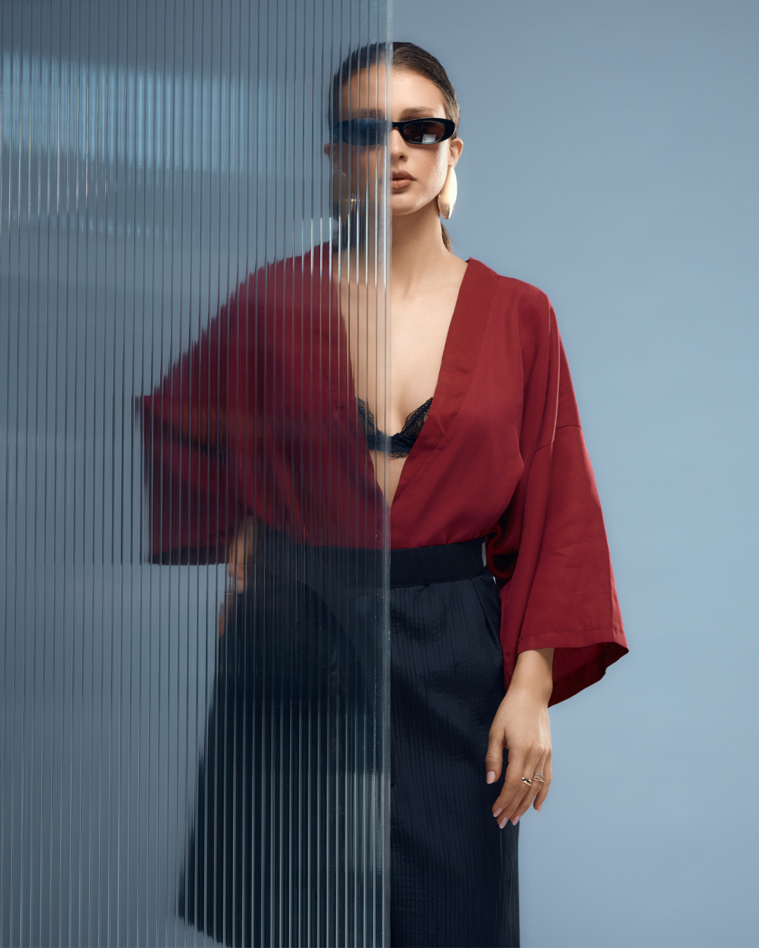 KIMONO BORDO CONTU/R 01.1