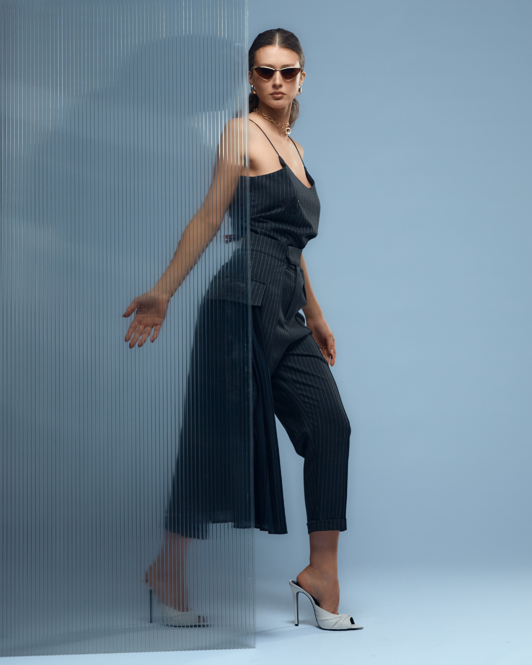 PANTALONI CU FUSTĂ DUNGI INVER/S 01.1