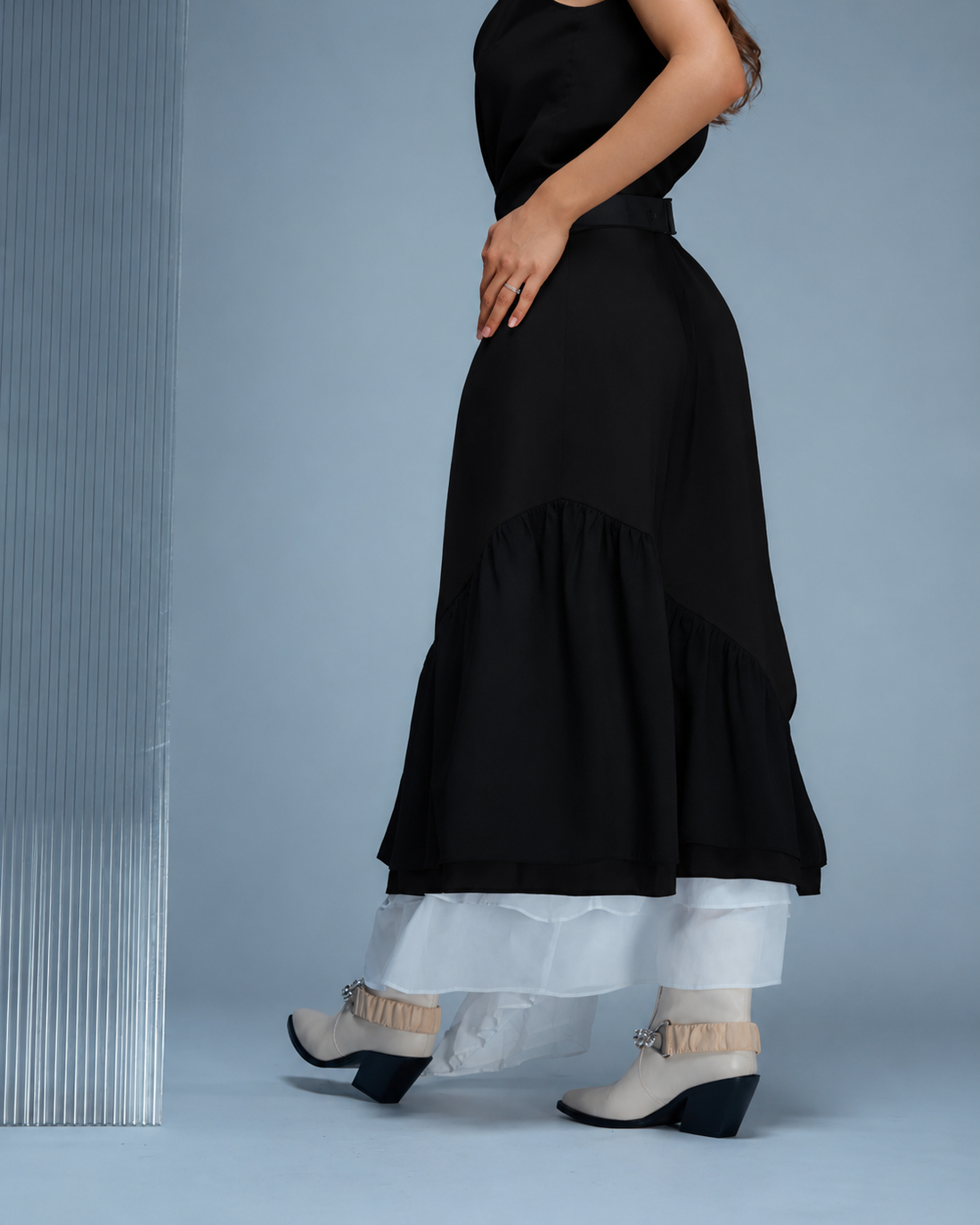 JUMĂTATE ROCHIE NEAGRĂ NO/D 01.3