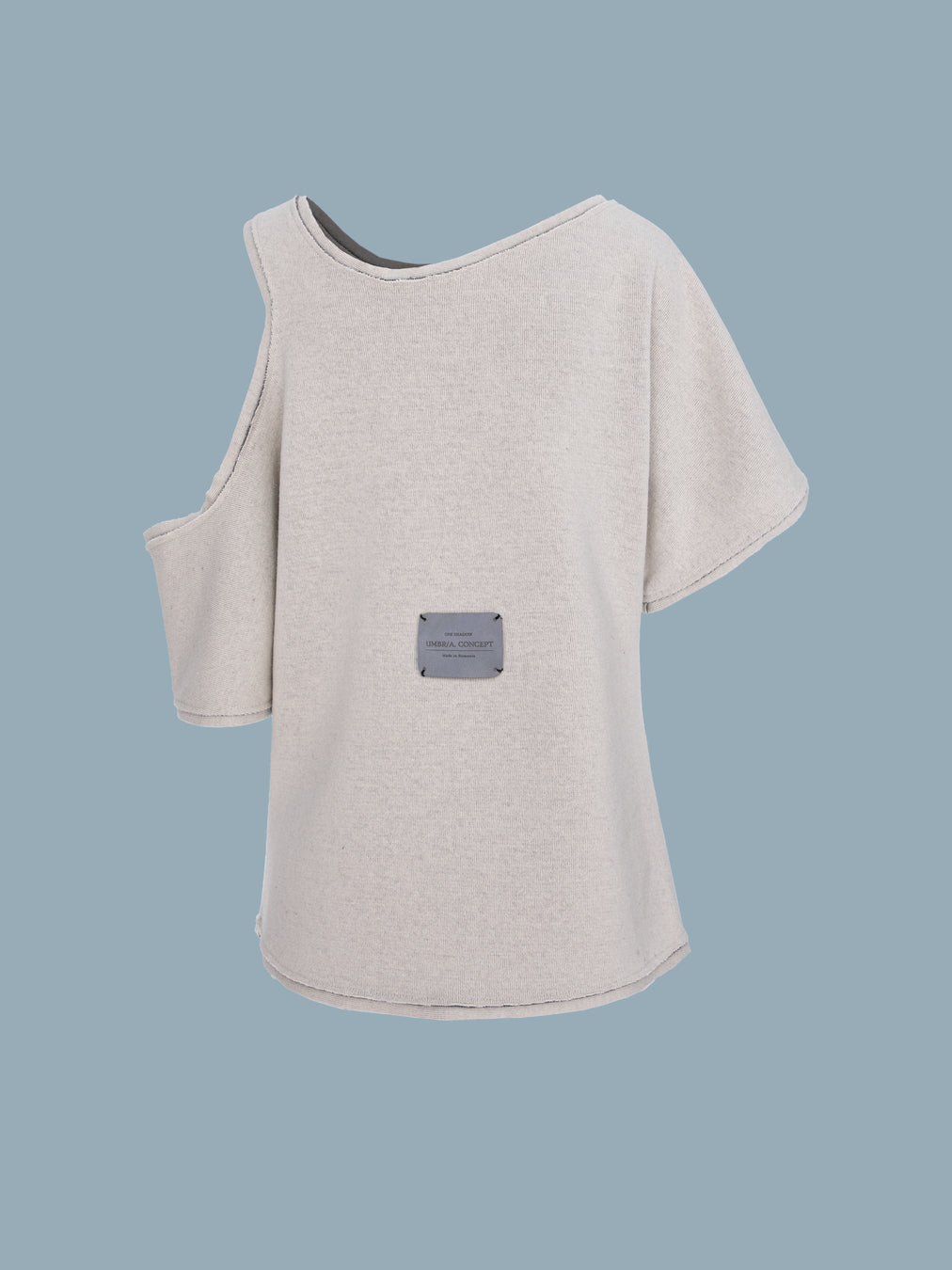 CROP TOP MÂNECI SCURTE BEJ ABSEN/T 01.9