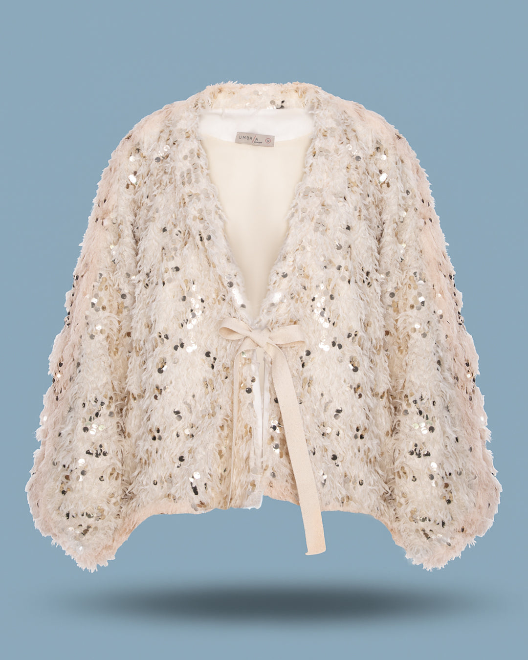 BLAZER BEJ CU INSERȚII PAIETE ECLIPS/A 01.2